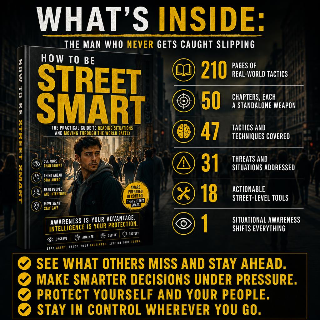 HOW TO BE STREET SMART: The Practical Guide To Reading Situations And Moving Through The World Safely