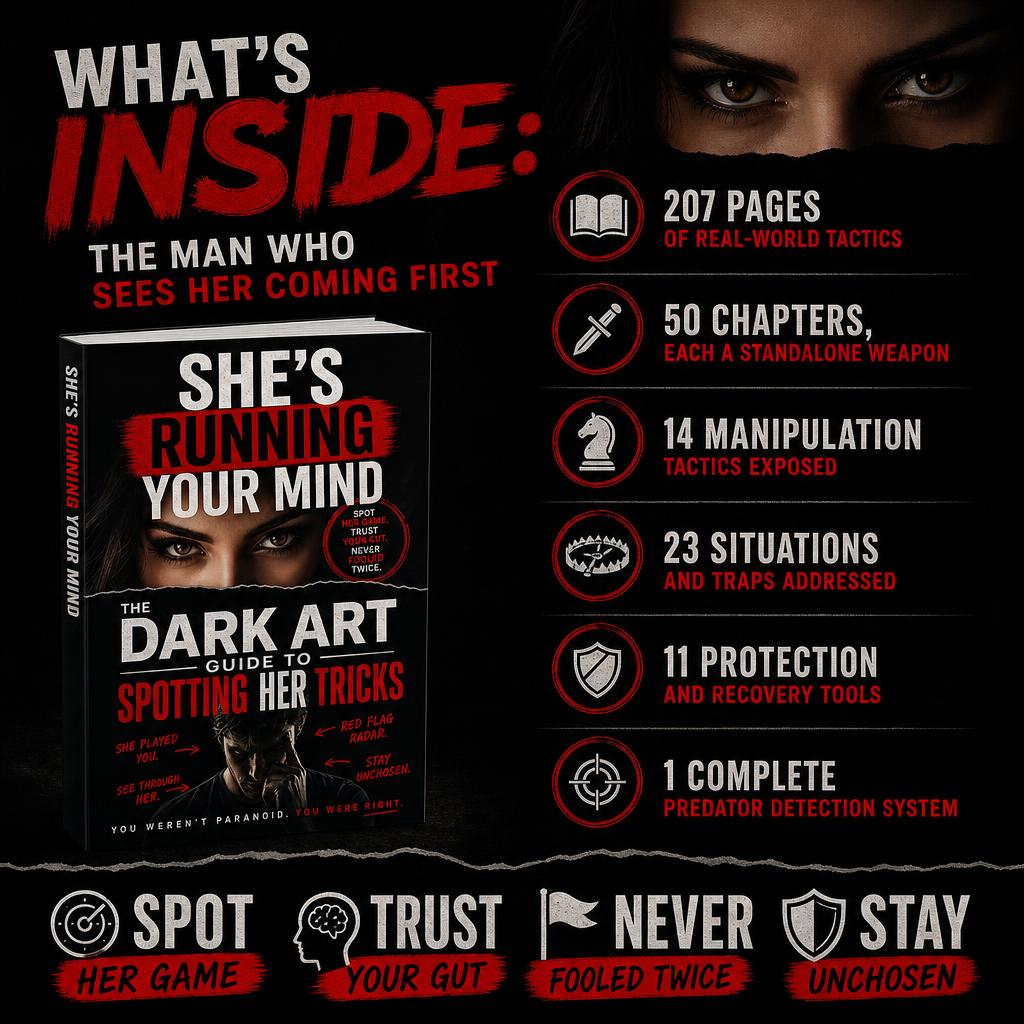 She's Running Your Mind: The Dark Art Guide to Spotting Her Tricks