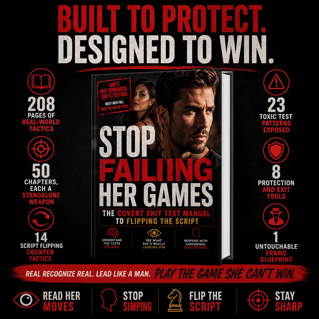 Stop Failing Her Games: The Covert Shit Test Manual to Flipping the Script