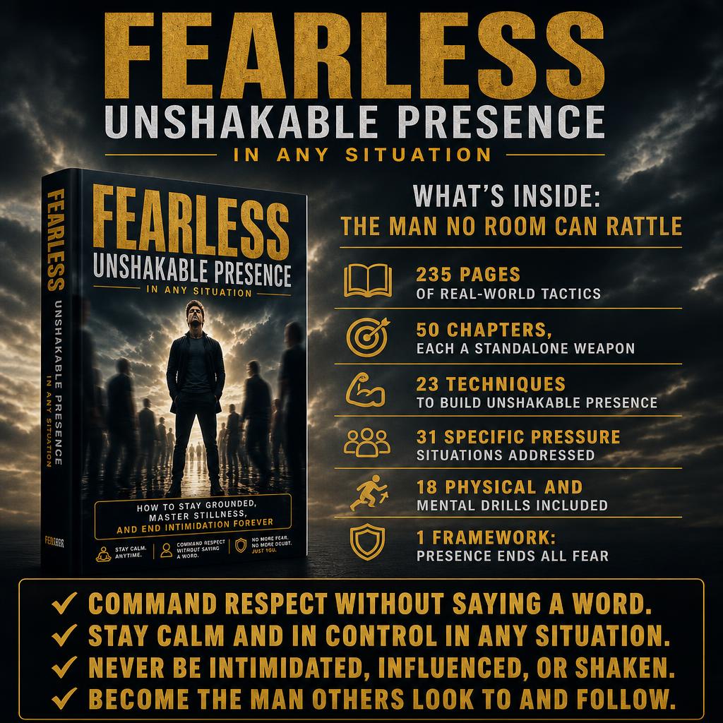 Fearless: Unshakable Presence in Any Situation