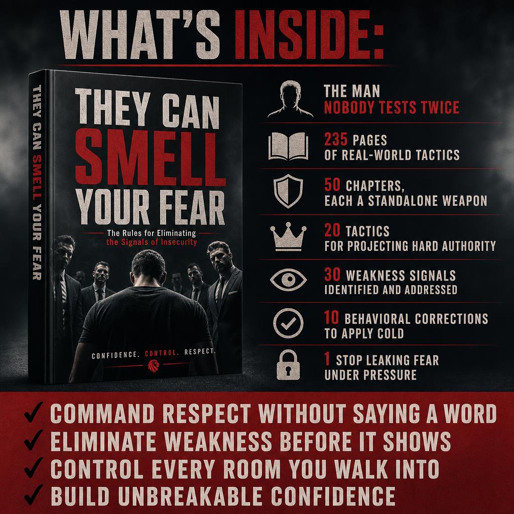 THEY CAN SMELL YOUR FEAR: The Rules for Eliminating the Signals of Insecurity