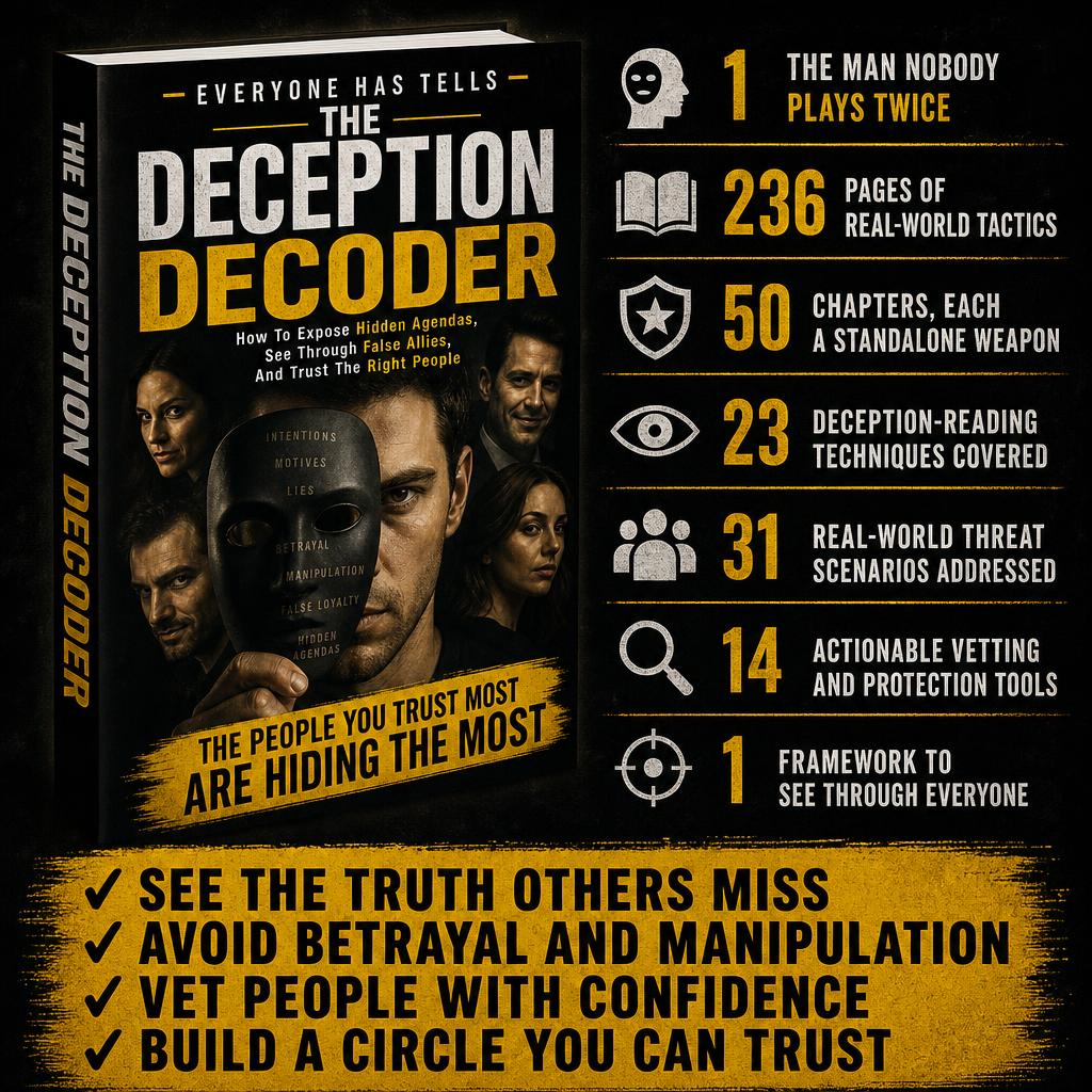 EVERYONE HAS TELLS: THE DECEPTION DECODER