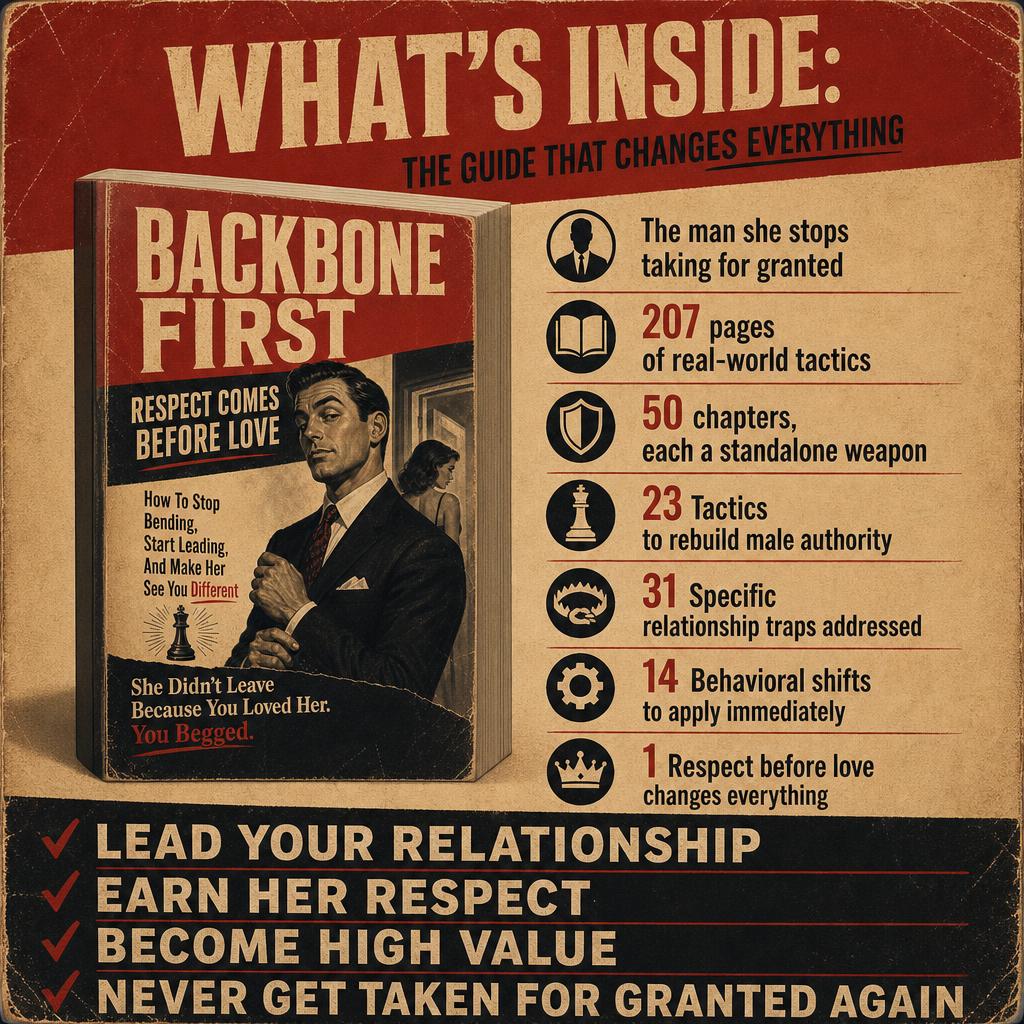 BACKBONE FIRST: Respect Comes Before Love