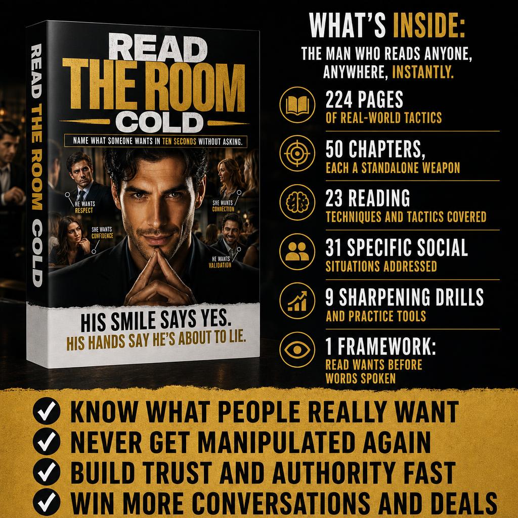READ COLD: READ THE ROOM COLD
