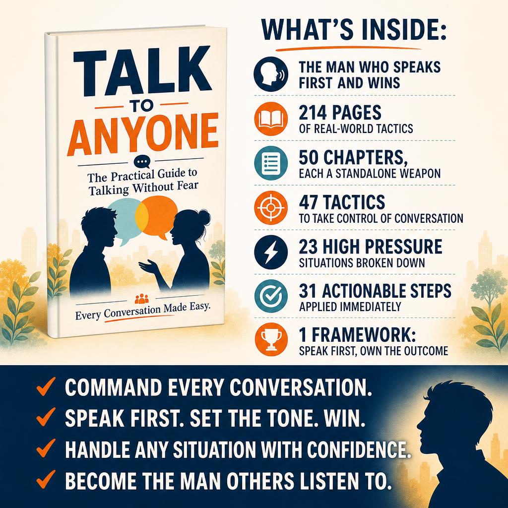 TALK TO ANYONE: The Practical Guide to Talking Without Fear