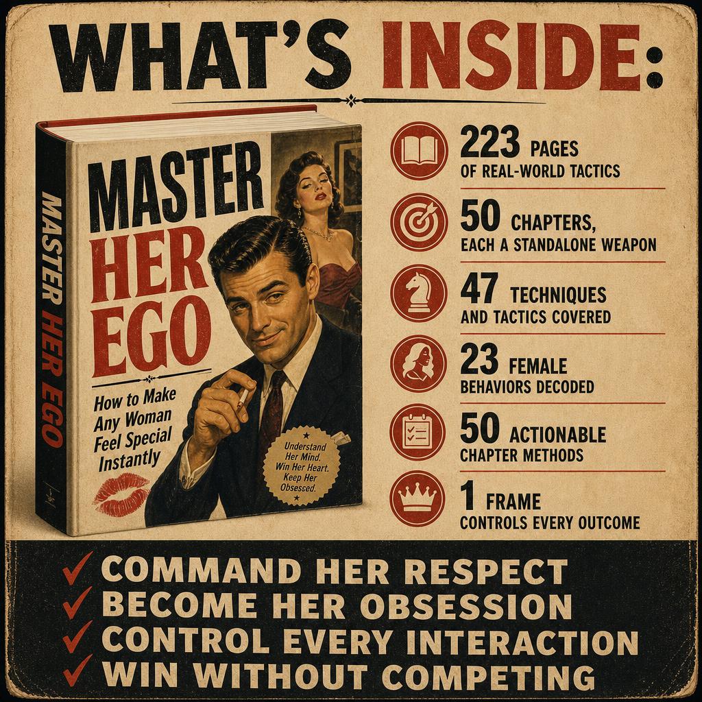 MASTER HER EGO: How to Make Any Woman Feel Special Instantly