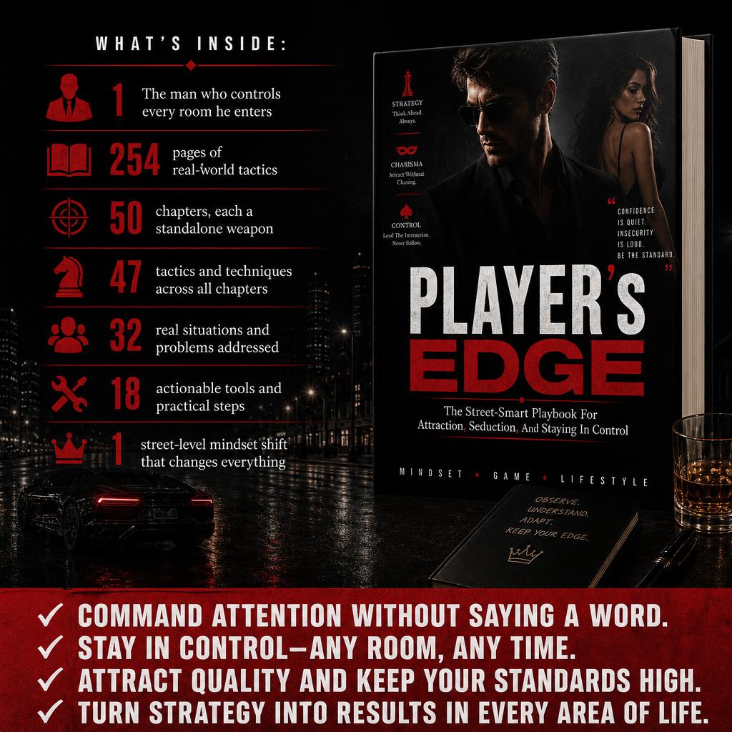 PLAYER'S EDGE: The Street-Smart Playbook for Attraction, Seduction, and Staying in Control