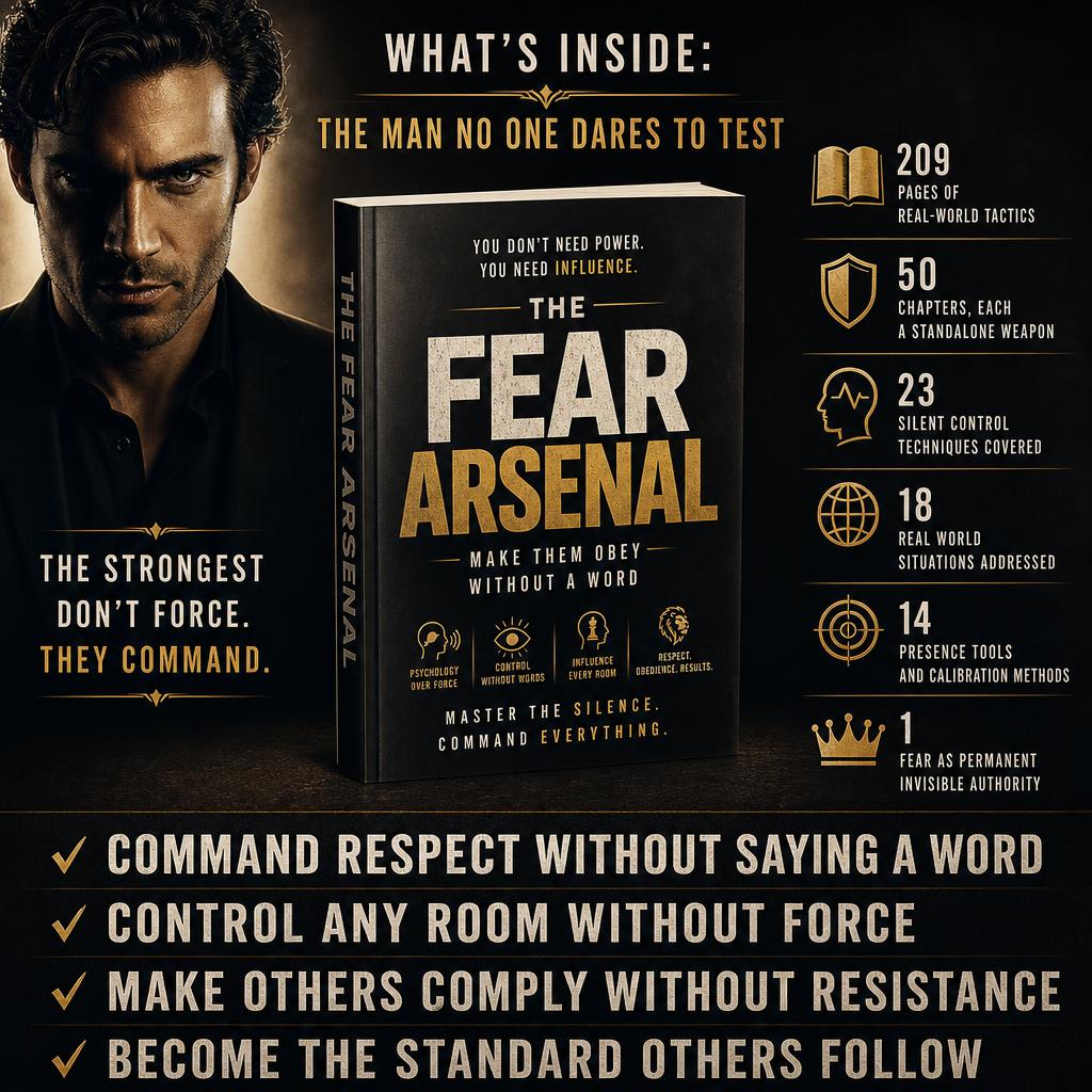THE FEAR ARSENAL: MAKE THEM OBEY WITHOUT A WORD