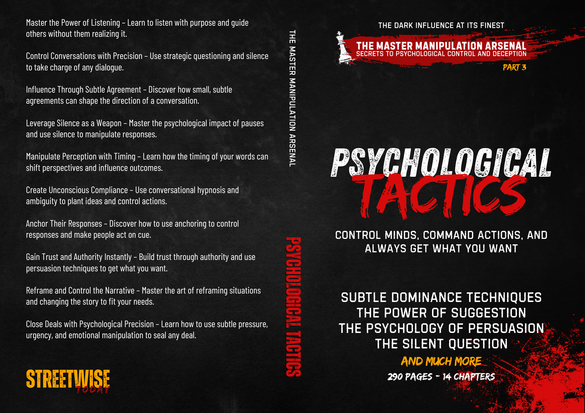 Psychological Tactics: Control Minds, Command Actions, and Always Get What You Want