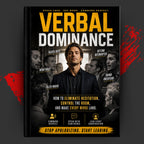 Verbal Dominance: How to Eliminate Hesitation, Control the Room, and Make Every Word Land