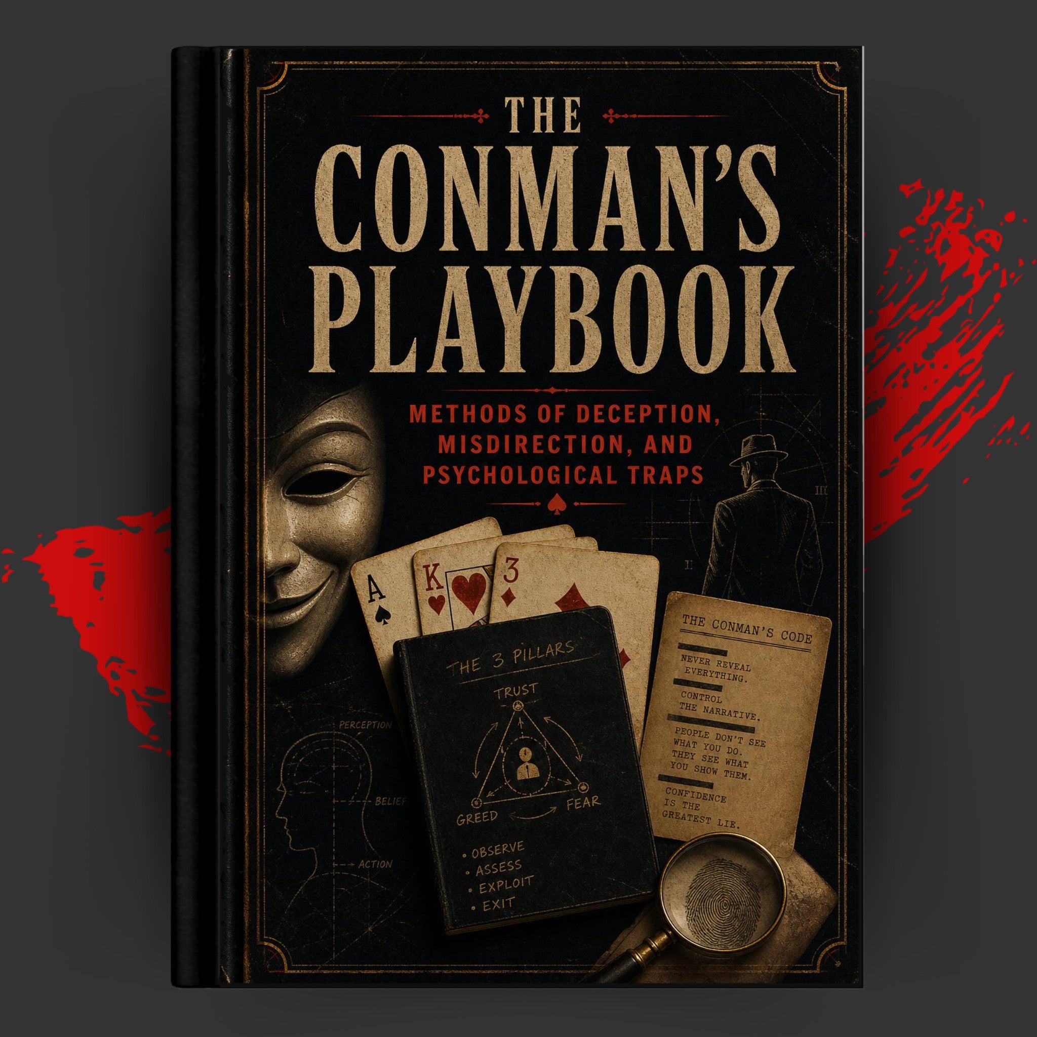 THE CONMAN’S PLAYBOOK: METHODS OF DECEPTION, MISDIRECTION, AND PSYCHOLOGICAL TRAPS