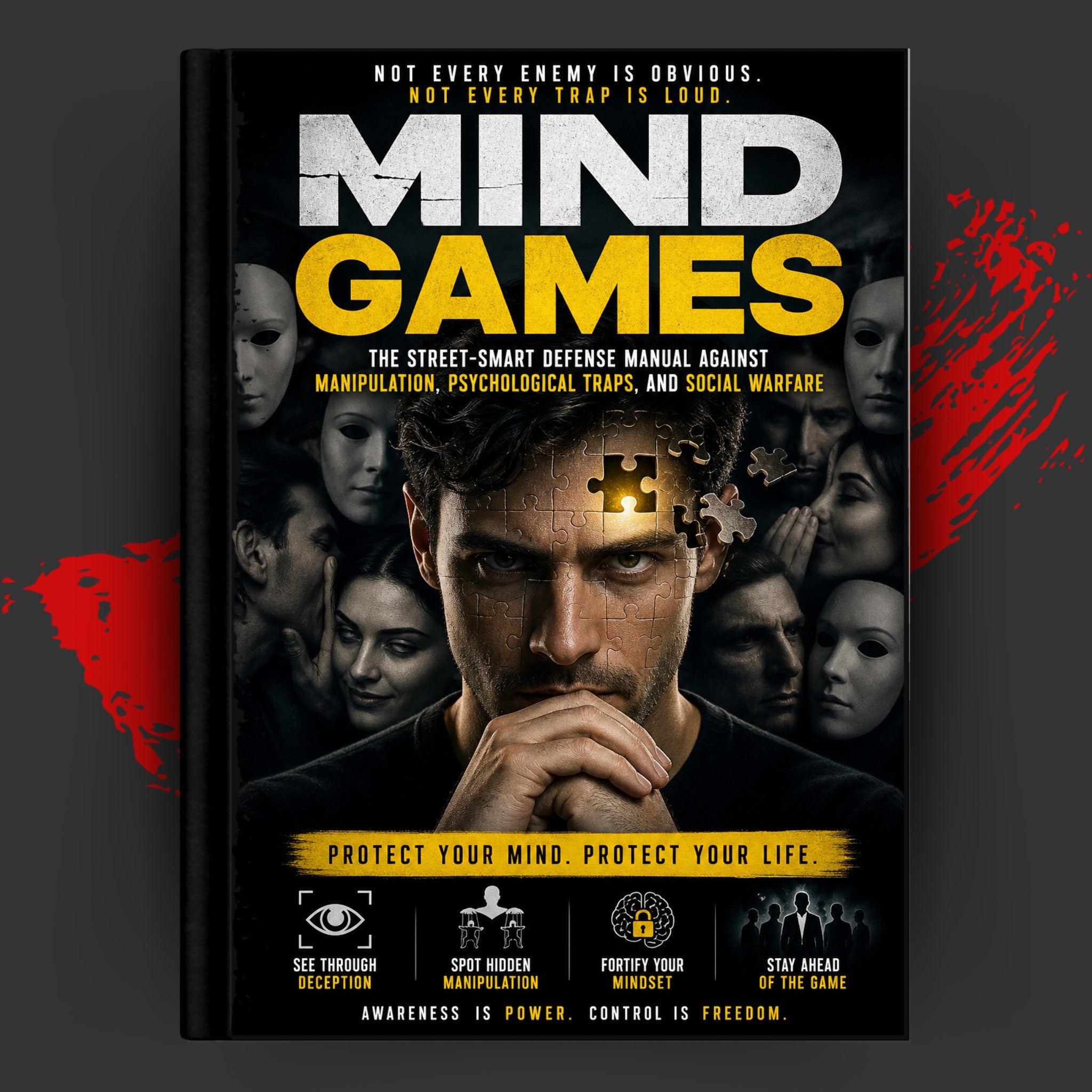 MIND GAMES: The Street-Smart Defense Manual Against Manipulation, Psychological Traps, And Social Warfare